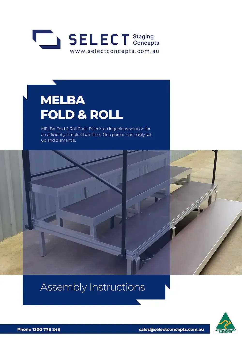 Melba brochure cover